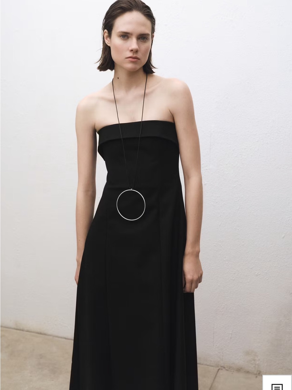 MNG selection Strapless flared Dress-new without tags